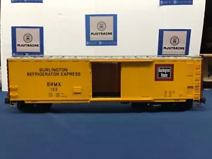 USA Trains Burlington #123 50� Mechanical Refrigerator Car NO BOX - Picture 1 of 10