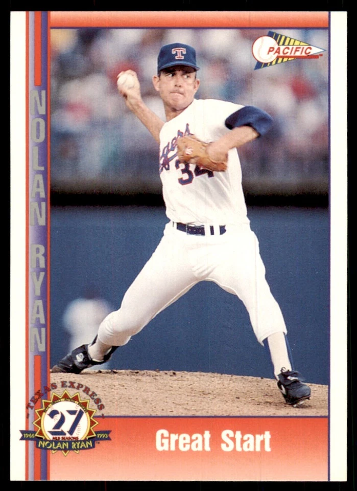 1993 Pacific Texas Express Great Start Baseball Cards #167 - Image 1 of 2