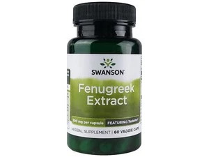 Swanson Fenugreek Extract - Featuring Testofen 300 mg 60 Veggie Capsules - Picture 1 of 1