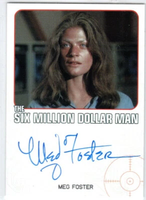 THE COMPLETE BIONIC COLLECTION MEG FOSTER AS MINONEE AUTOGRAPH EL 6 MILLION $ - Image 1 of 2