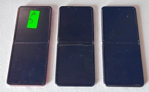 Lot of 3 No Motherboard Samsung Galaxy Z Flip 5G SM-F707B - 256GB - Bronze Gray - Picture 1 of 6