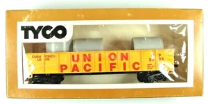 HO Scale Tyco Union Pacific Gondola Train Car W/Pipe Load 341B With Original Box - Picture 1 of 10