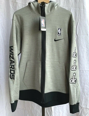 Nike Washington Wizards DC Showtime NBA Therma Flex Zip Hoodie CU0537-063 - L Cover