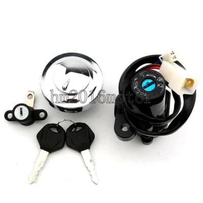 Interruptor de encendido bloqueo tapa de gas juego llave de bloqueo para Yamaha XVS950 V-Star 2009-2016 Foto 1 de 4