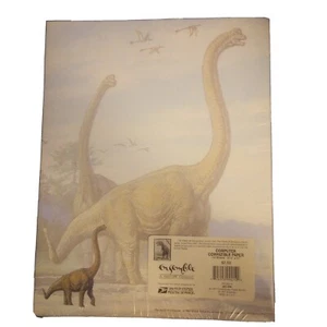 USPS Stationary World of Dinosaurs Printer Paper 100 Hallmark Ensemble VTG New - Picture 1 of 11