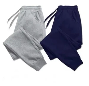 New Grey Men Casual Fashion Sports Pants Gym Sport Trousers for Men Jogger - Picture 1 of 2