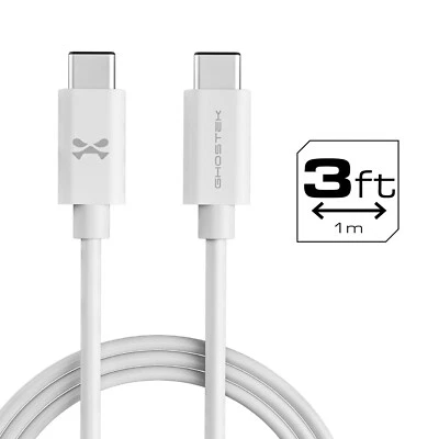 Ghostek NRGline USB-C Cables 60W Fast Charging for 3FT / 6FT / 10FT - Image 1 of 4