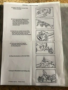 SCHWIMMWAGEN 21st Century Ultimate Soldier Model INSTRUCTIONS - Picture 1 of 1