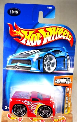 Hot Wheels #15 2004 primeras ediciones camioneta Dodge Ram Blings roja con cromo Pr5 Sp Foto 1 de 4