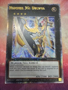 Yugioh MISPRINT Number 39: Utopia - TN23-EN013 - Quarter Century Secret Rare NM - Picture 1 of 1