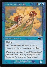 Thornwind Faeries *PLAYSET* Magic MtG x4 Urza's Legacy SP