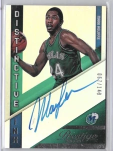 Autógrafo automático Mark Aguirre 2014-15 Panini Prestige tinta distintiva 067/149 - Imagen 1 de 2