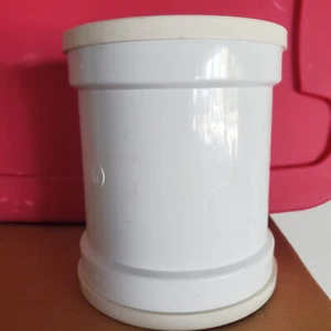 Plastic Trends PVC SDR35 Sewer 6" Straight Repair Coupling with Gasket - Picture 1 of 2
