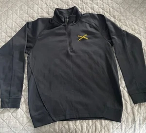 Army Field Artillery Branch Insignia Crossed Cannons Graphic Pull Over Size M - Picture 1 of 8