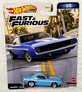 Hot Wheels FAST & FURIOUS 1969 CAMARO YENKO S/C w/REAL RIDERS NEW DIECAST CAR - Picture 1 of 2