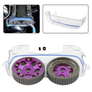 Cam Cover+Cam Gear Pulley For Toyota Supra Soarer Mark II 2JZ-GTE Lexus SC300 - Picture 1 of 9