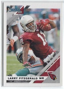 2019 Donruss Football LARRY FITZGERALD  Photo Variation # 10V - CARDINALS -