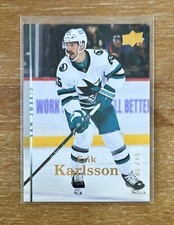 2022-23 UPPER DECK ERIK KARLSSON #05/10 HIGH GLOSS SSSP SHARKS PENGUINS T-52