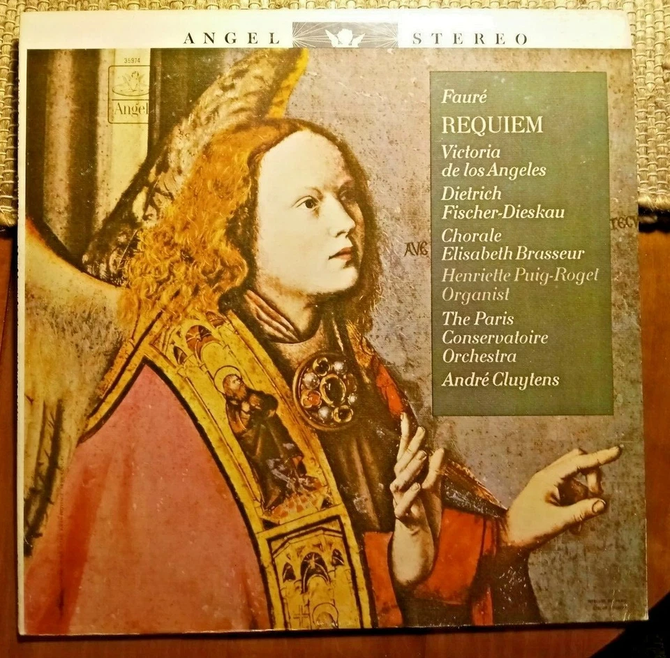 Faure-Requiem-de los Angeles-Fischer-Dieskau-Brasseur LP + SHIPPING DEAL! - Image 1 of 1