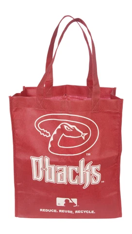 New Eco Friendly Reduce Reuse Recycle MLB Arizona Diamondbacks Tote Bag Cover