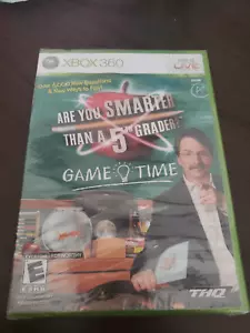 Are you smarter than a 5th grader: Game Time (Xbox 360, 2009) Factory Sealed - Picture 1 of 3