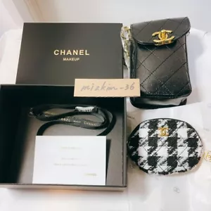 CHANEL BEAUTY Novelty Smartphone Pouch Shoulder Coin Case New - F/S - Picture 1 of 6