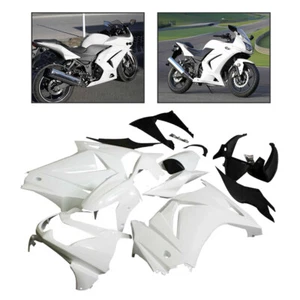 Unpainted Bodywork Fairing Kit Motor Fit For Kawasaki Ninja 250R EX250 2011 - Picture 1 of 12