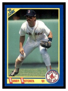 1990 Score #551 RANDY KUTCHER Boston Red Sox