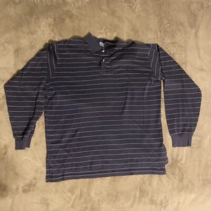 Polo Ralph lauren camicia uomo L nera manica lunga polo a righe - Foto 1 di 4
