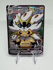 Mint Pokémon Pikachu Cosplay Solgaleo DIY Kawaii Holo Card - Picture 1 of 2
