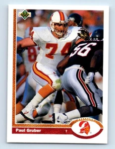 1991 Upper Deck Paul Gruber Tampa Bay Buccaneers #388 - Picture 1 of 2