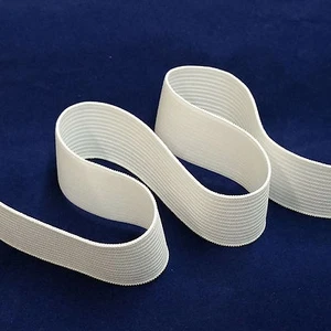 Neu weiches elastisches Band 1 Zoll, 30 Fuß, weiß, gestrickt, kostenloser Versand aus den USA - Bild 1 von 2