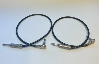 Juego de 2 cables de audio para guitarra Whirlwind/Snake de Belden NL sin probar de 1/4 pulgada Foto 1 de 4