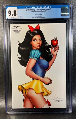 GRIMM FAIRY TALES APOCALYPSE 5 CGC 9.8 Variante Ale GARZA ZENESCOPE Raro 1 COPIA Foto 1 de 2