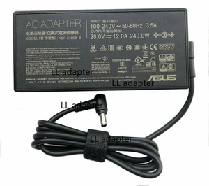 20V 12A 240W AC Adapter For Asus ROG Zephyrus S17 GX704 GX701LXS Power Charger - Picture 1 of 5