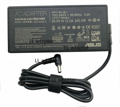 20V 12A 240W AC Adapter For Asus ROG Zephyrus S17 GX704 GX701LXS Power Charger - Image 1 of 4