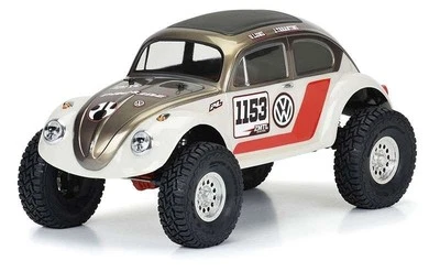 Pro-Line Volkswagen Beetle Karo klar für 12.3 (313mm) 1:10 Crawler - 3595-00 - Bild 1 von 2
