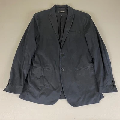 John Varvatos Blazer Sport Coat Men's Size 42 USA Black Two Button Pre-Owned* - Image 1 of 4
