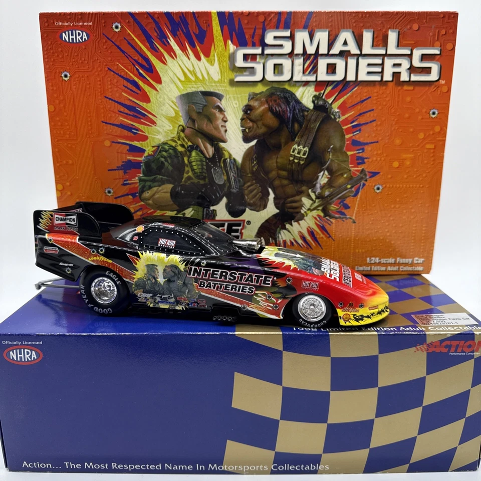 Cruz Pedregon Small Soldiers 1998 Pontiac Funny Car 1:24 NHRA Action 1 of 7,500 - Image 1 of 4