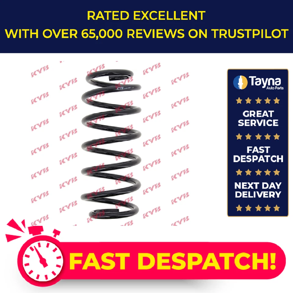 2x Coil Springs (Pair Set) fits LAND ROVER FREELANDER L359 2.2D Rear 06 to 14 - Image 1 of 4