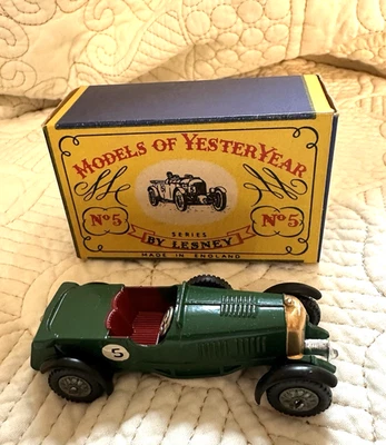 Lesney Matchbox Models of Yesteryear Y-5 1929 Le Mans Bentley Mint In Box - Image 1 of 4