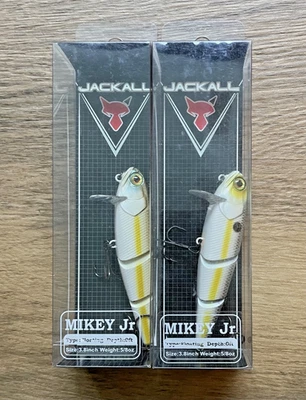 Illex Jackall Mikey Jr Deka Hamakuru R Wobbler Fishing Lure Set of 2 - Bild 1 von 2