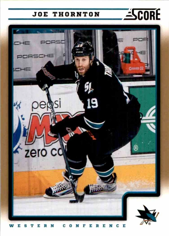 2012-13 Score Gold Rush Joe Thornton #386 - Image 1 of 2
