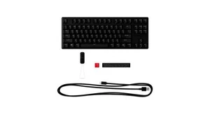 HyperX Alloy Origins Core PBT HX Rot Mechanische Gaming-Tastatur DE - Bild 1 von 6