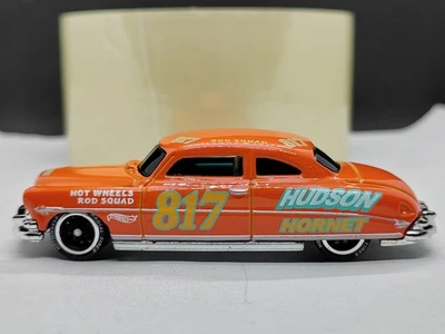 Prototipo de prueba de fábrica Hot Wheels 2025-Hudson Hornet color naranja-Real Rider Foto 1 de 4