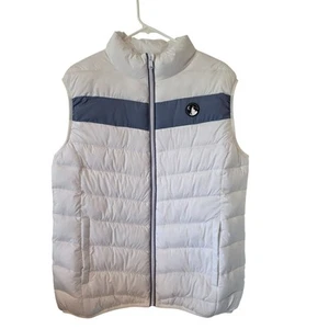 ZYIA Active Womens Vondelpark Puffy Vest Size XL White NEW Puffer - Picture 1 of 3
