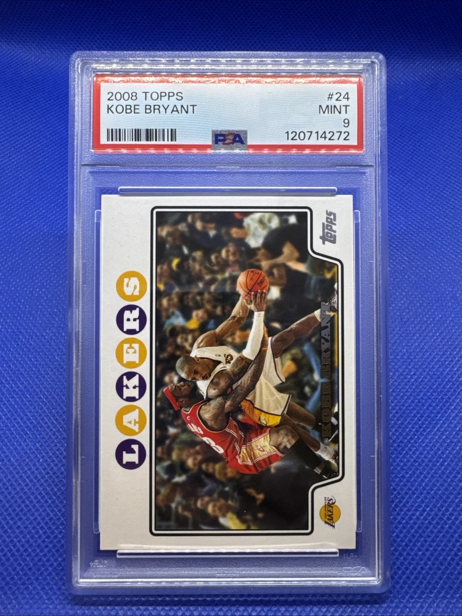 Topps Kobe Bryant Basketball 2008-09 Season Sports Trading Cards