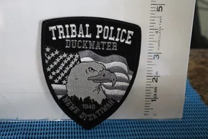 tribal indian police patch TRIBAL POLICE DUCKWATER NEWEDIZATIWAH NEVADA SUBDUED - Picture 1 of 1