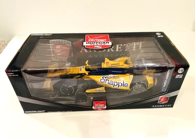 Marco Andretti Firmado 2015 #27 Snapple Honda IndyCar 1/18 Greenlight Diecast Foto 1 de 4
