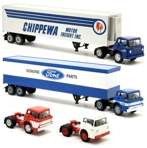 Brekina - Ford C-Series - USA US Truck SZM Sattel Zugmaschine LKW 1:87 H0 - Picture 1 of 13